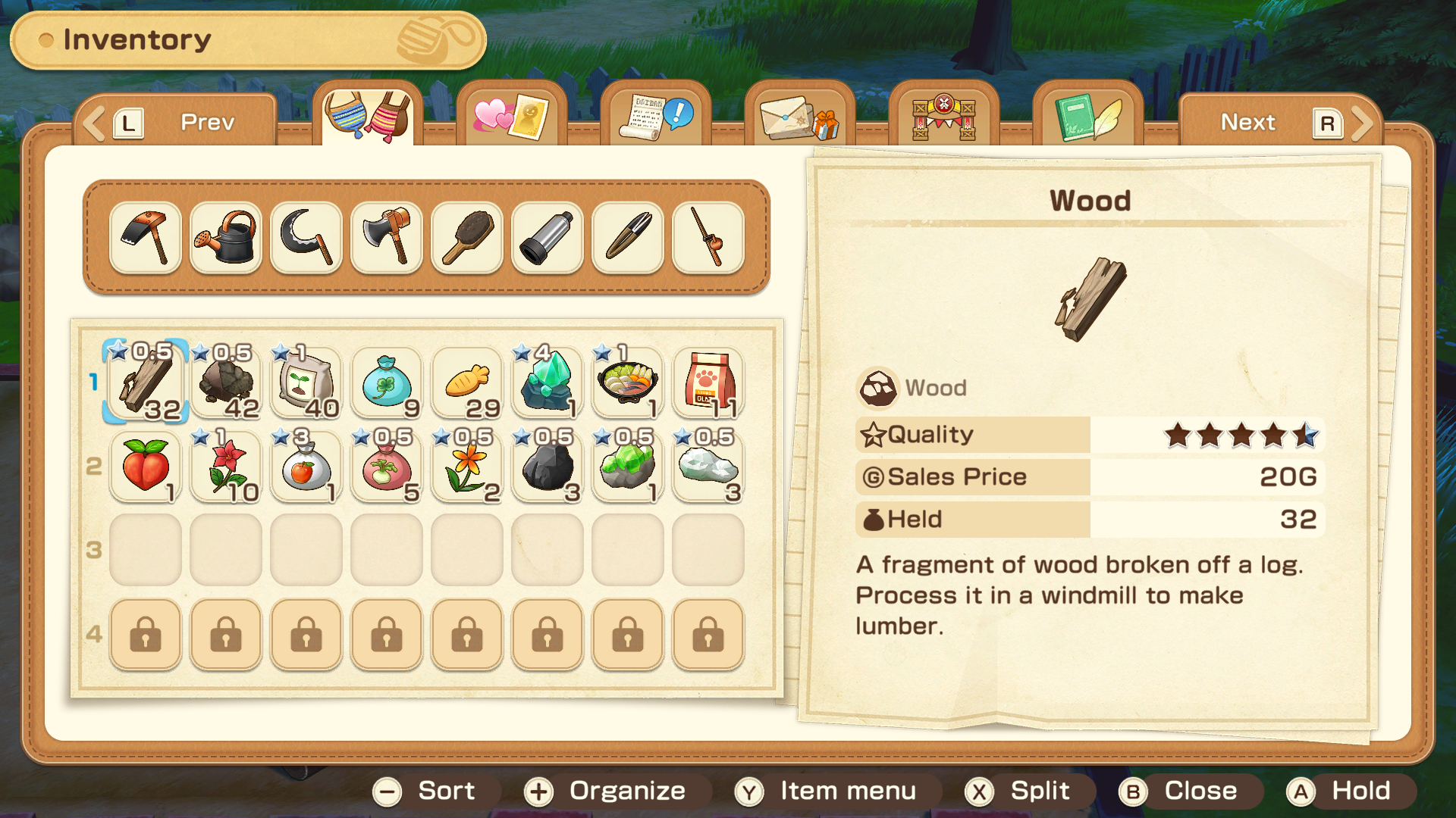 Items