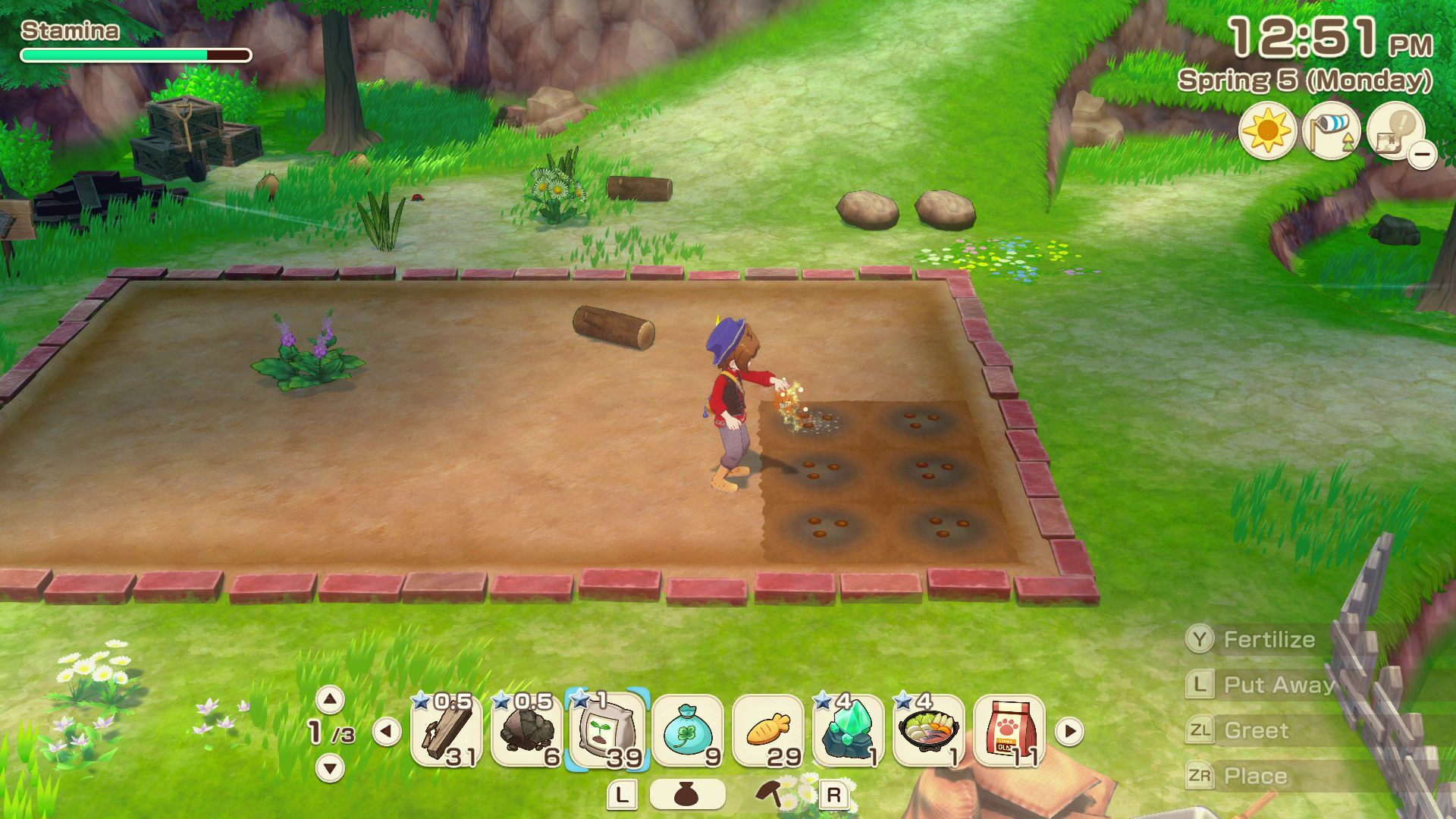 Fertilizing