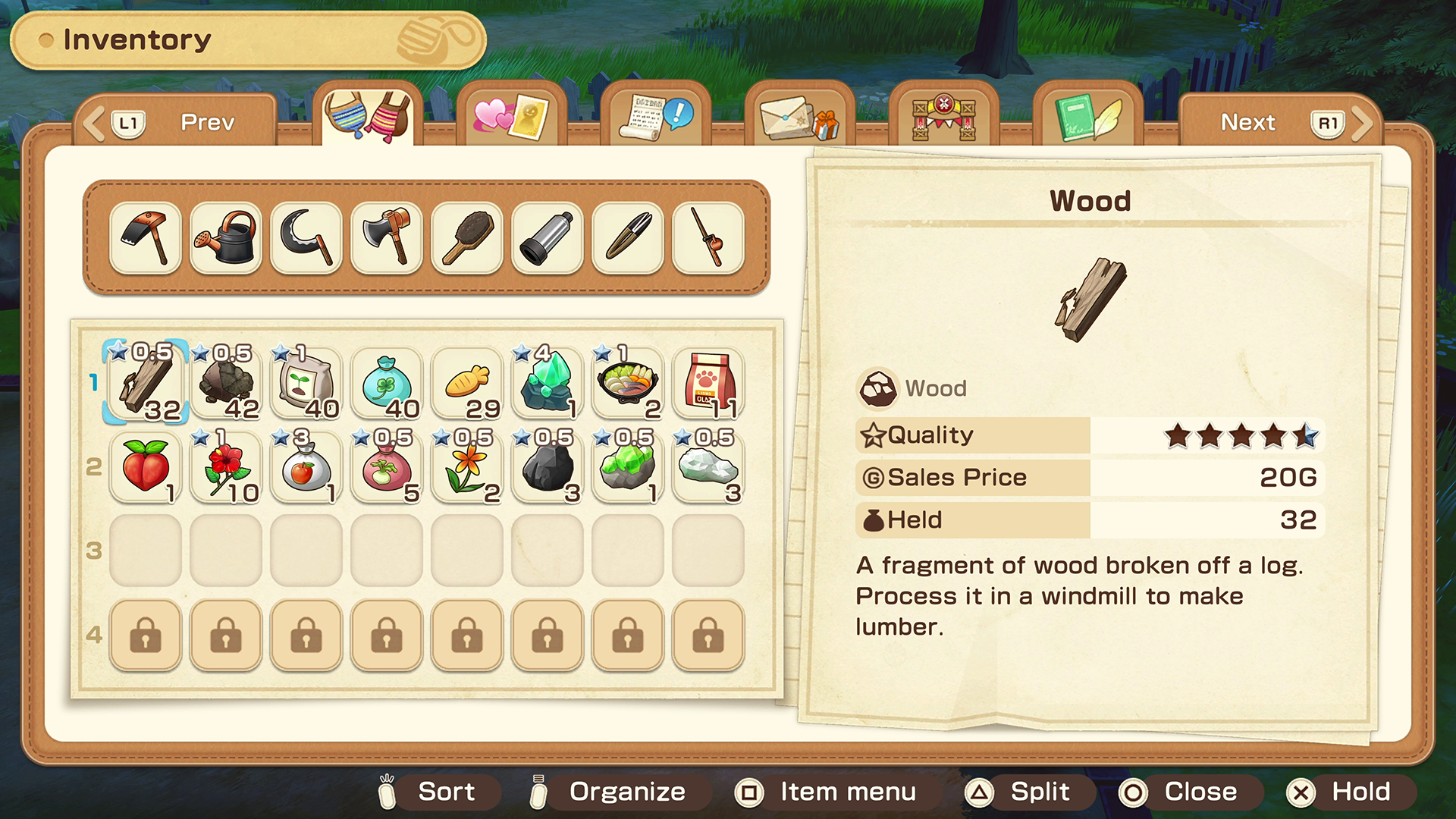 Items