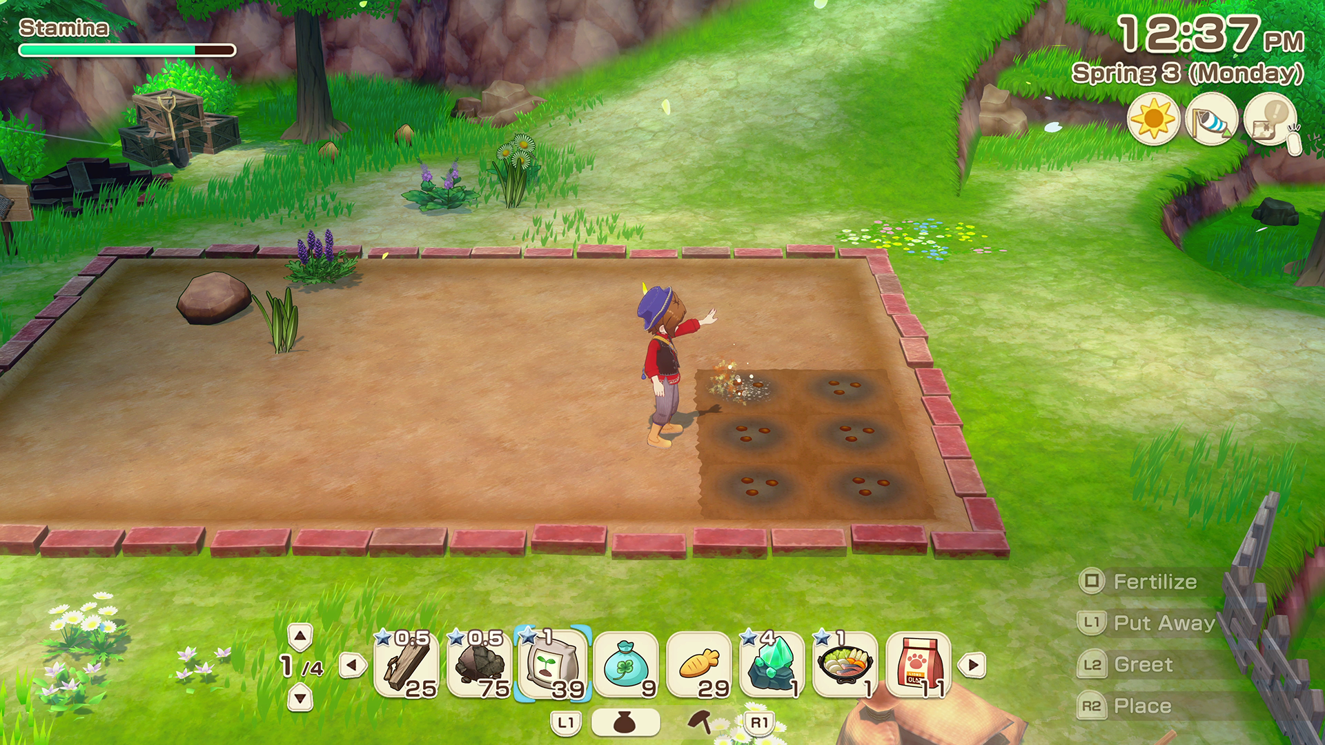 Fertilizing