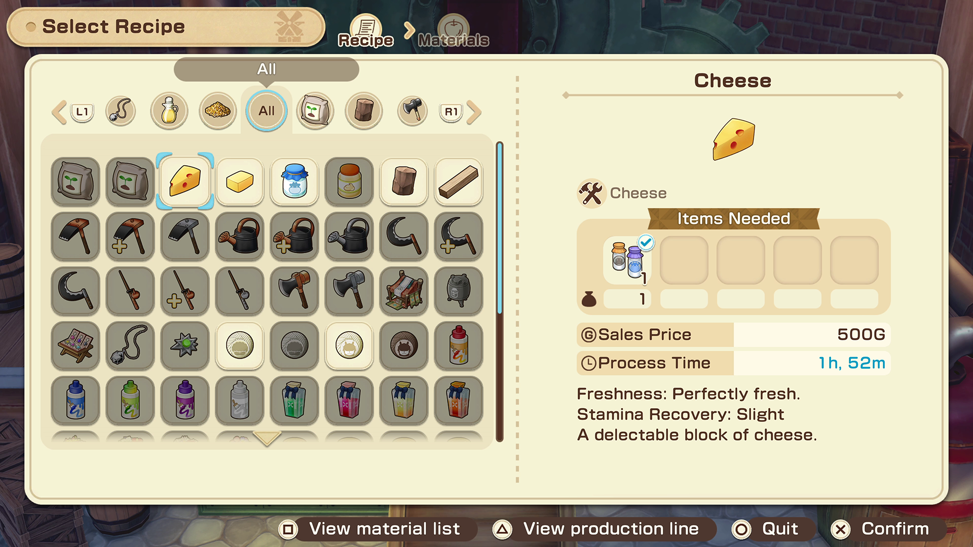 Crafting New Items