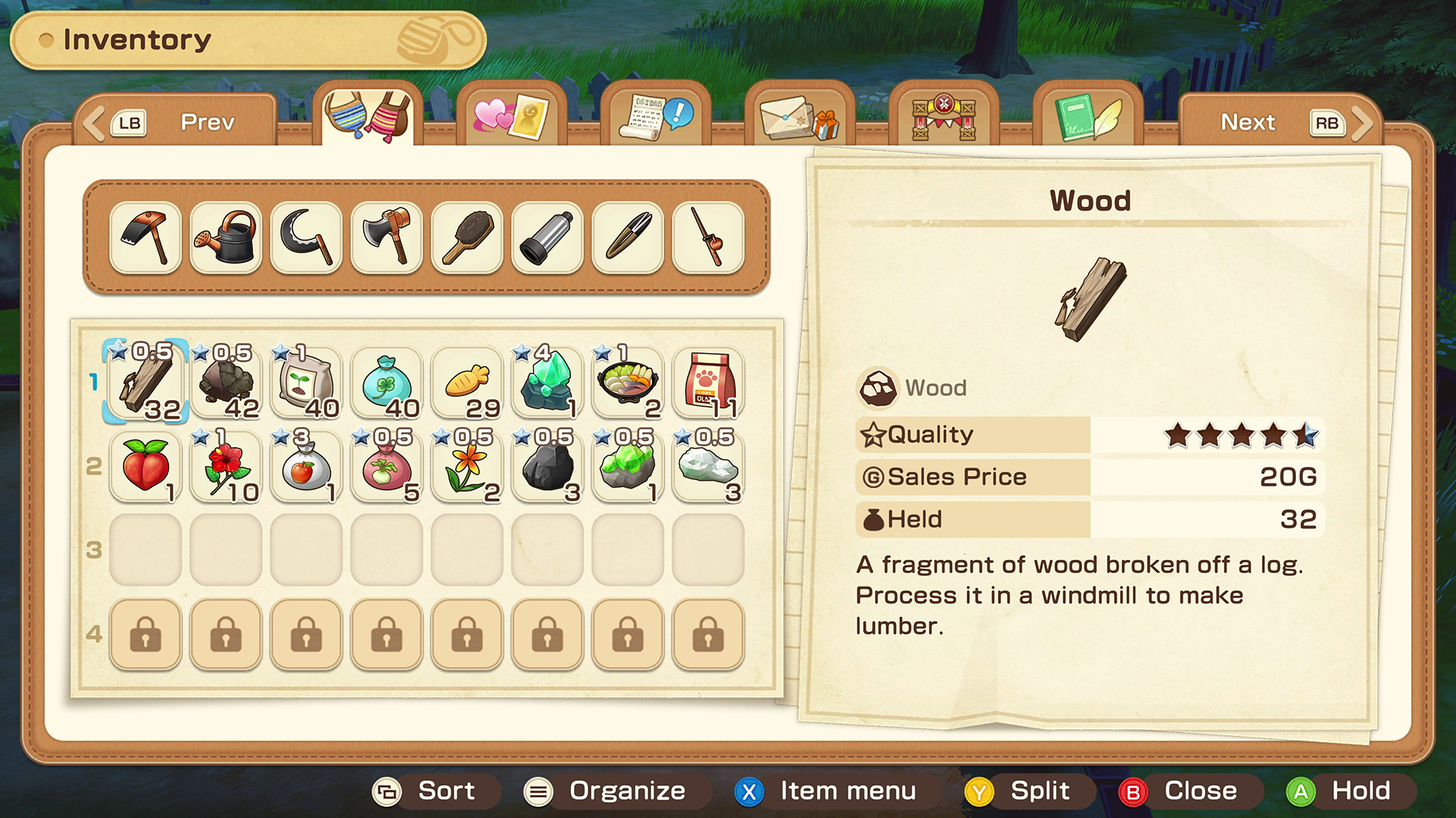 Items