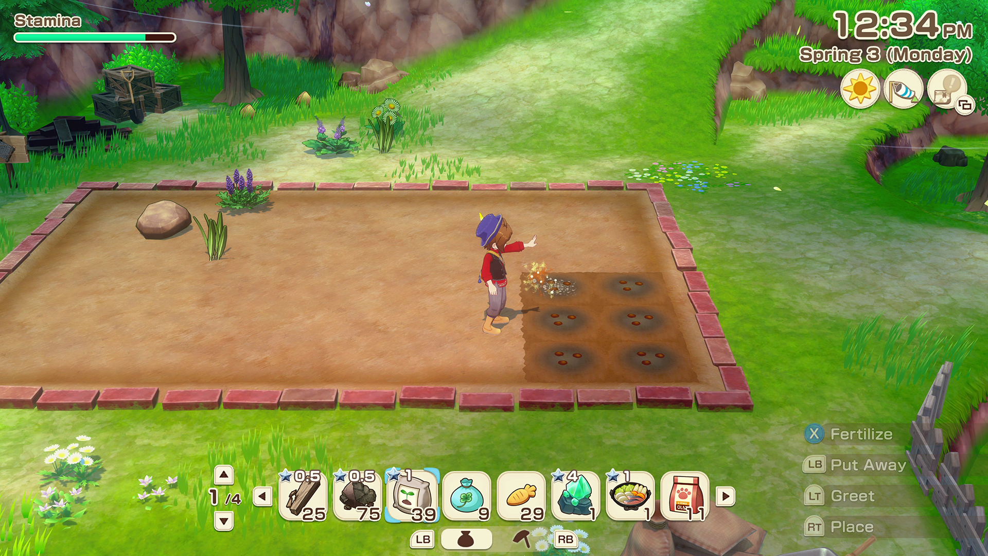 Fertilizing