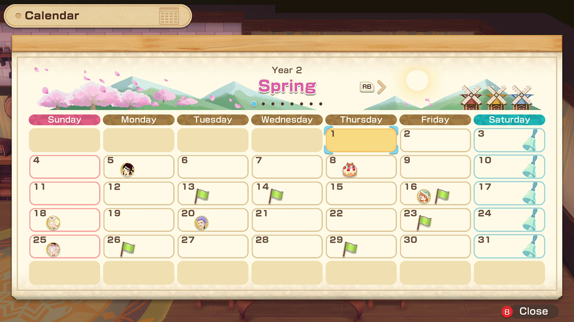 Calendar