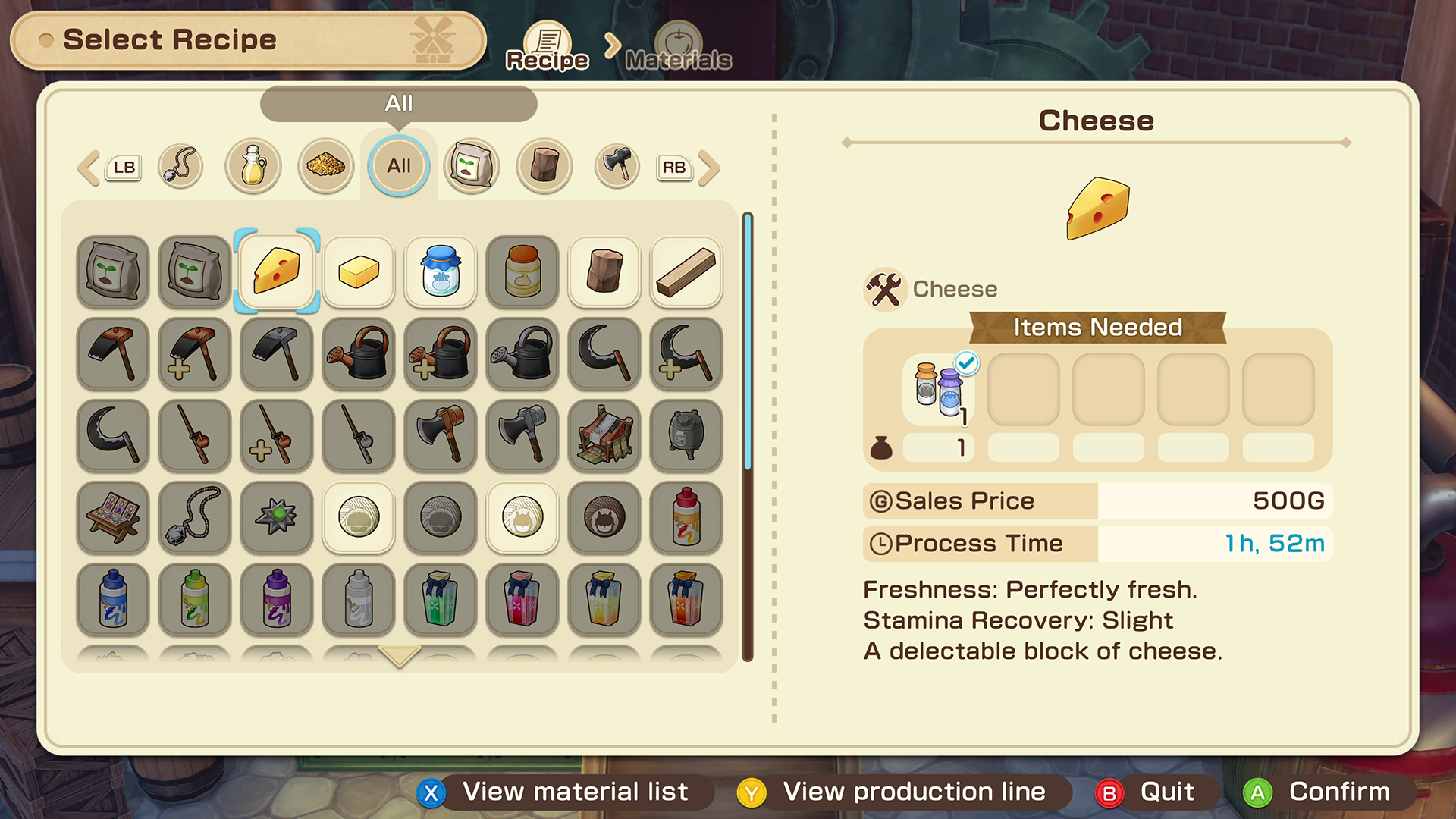 Crafting New Items
