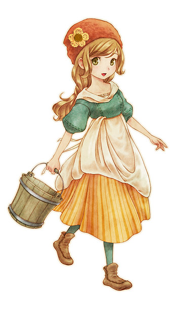 Story of Seasons cast member: Protagonist (Girl)