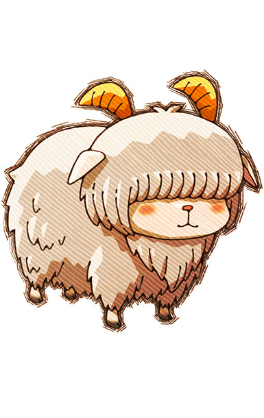 Story of Seasons animal: Angora Goat