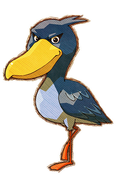 Story of Seasons animal: Shoebill