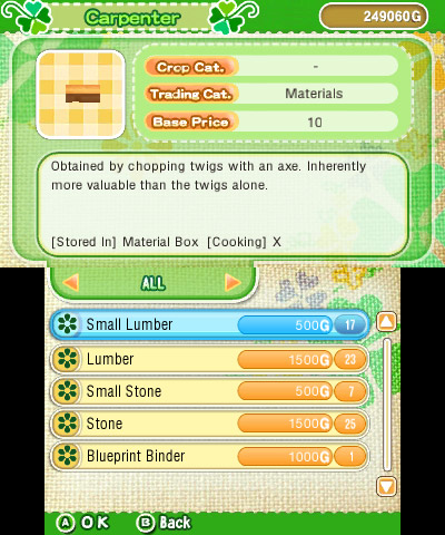 Story of Seasons screenshot 2B