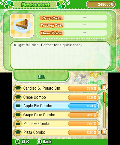 Story of Seasons screenshot 4B