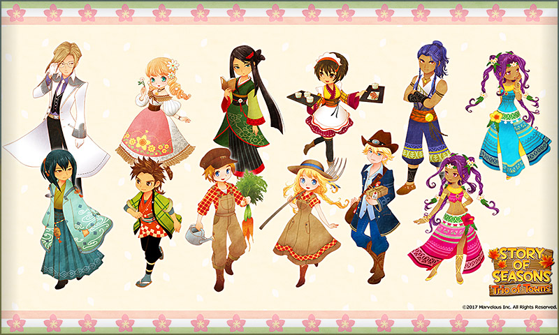 Story of Seasons: Trio of Towns - Wallpaper 2