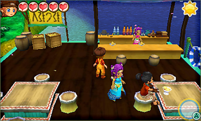 Story of Seasons: Trio of Towns - Lulukoko: Seaside Café Carosello screenshot