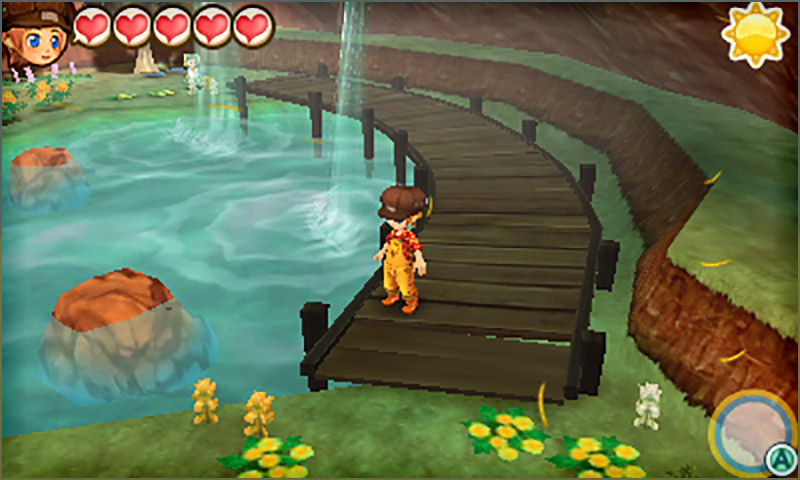 Story of Seasons: Trio of Towns - Westown: Waterfall screenshot